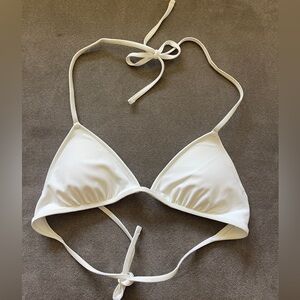 Aerie triangle bikini top